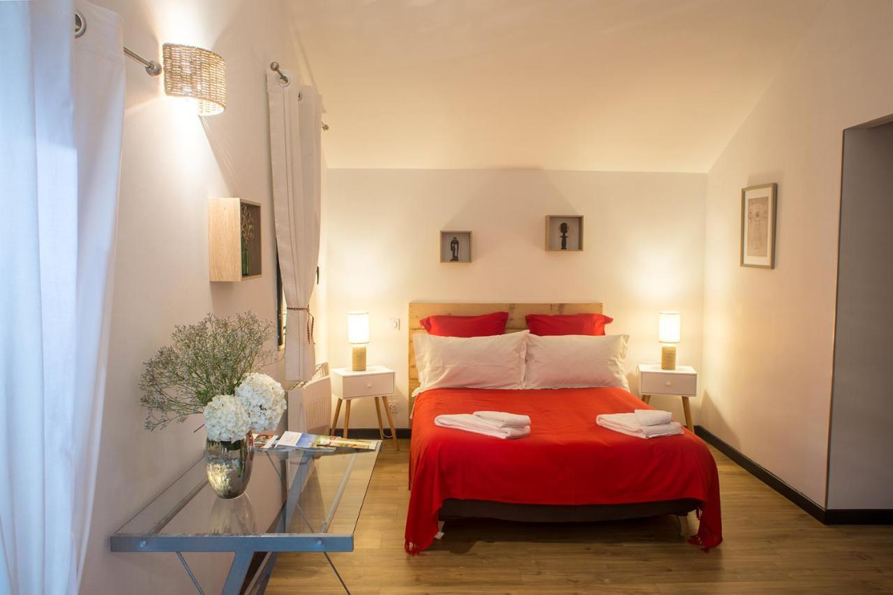Maison Maupas Chambre Rouge Bellesserre Exteriér fotografie