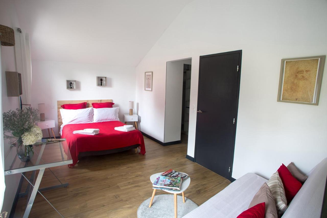 Maison Maupas Chambre Rouge Bellesserre Exteriér fotografie